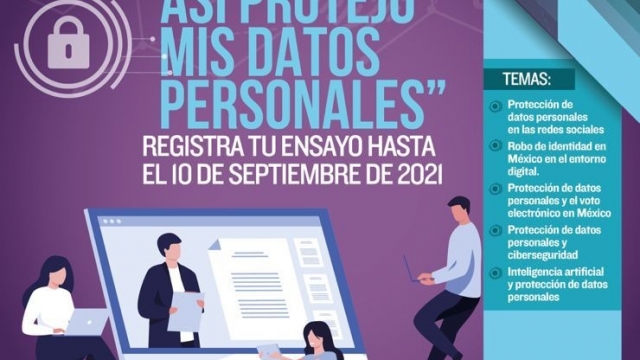 Primer Concurso de ensayo universitario: “Así protejo mis datos personales”